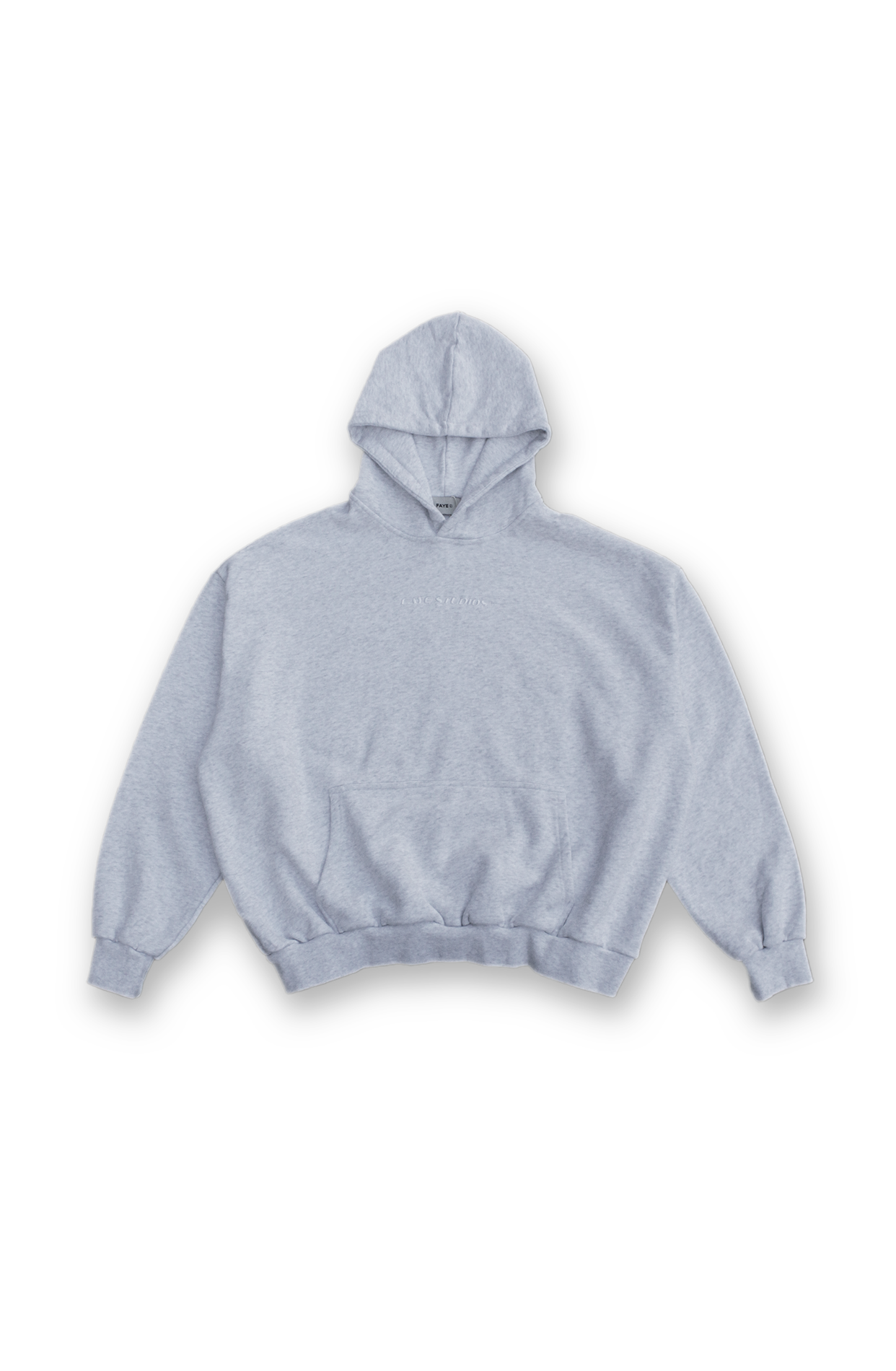 99 HOODIE GREY WHITE