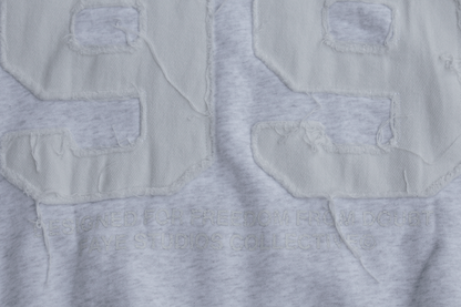 99 HOODIE GREY WHITE