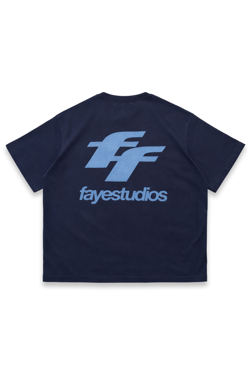 FF TEE NAVY BLUE — back