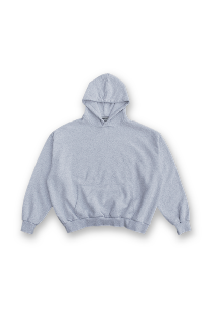 99 HOODIE GREY WHITE