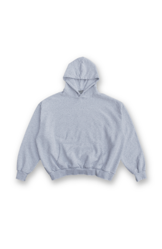 99 HOODIE GREY WHITE