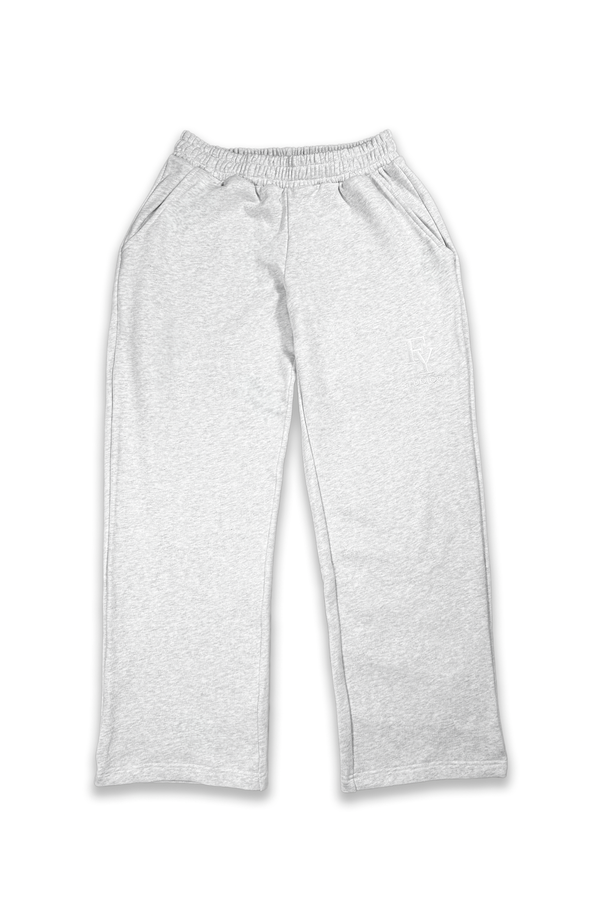 FY SWEATPANTS GREY WHITE