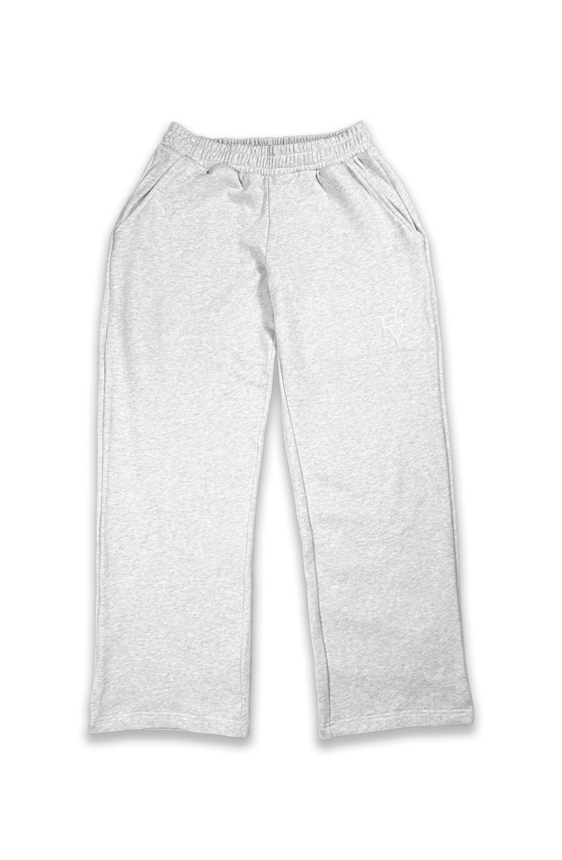 FY SWEATPANTS GREY WHITE