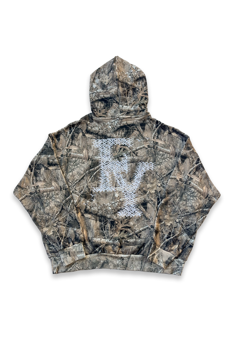 FY BIRD HOODIE REAL TREE — back