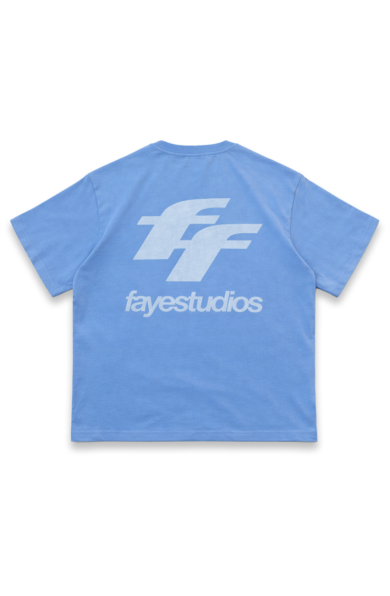 FF TEE LIGHT BLUE — back