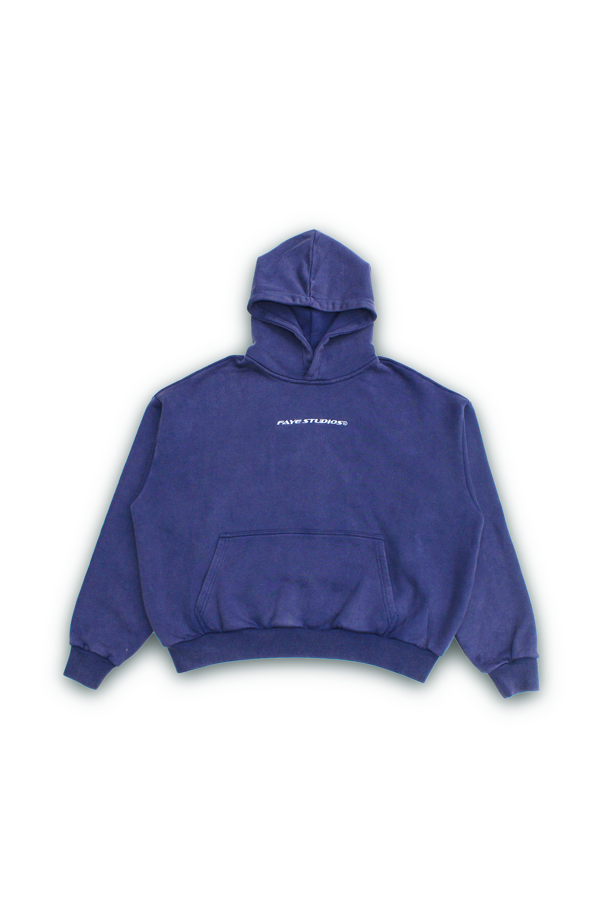 99 HOODIE BLUE WHITE